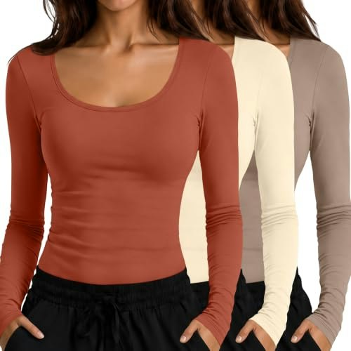 Neer Women's Long Sleeve Underscrub Shirt 3-Pack: $30.58 Neer Women's Long Sleeve Underscrub Shirt 3-Pack: $30.58