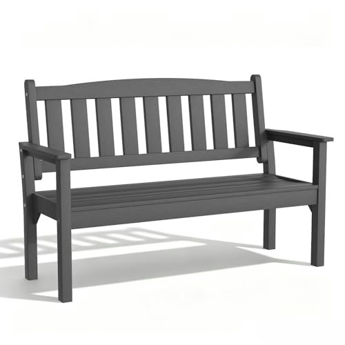 Psilvam 3-Person Poly Lumber Outdoor Bench: $298.77