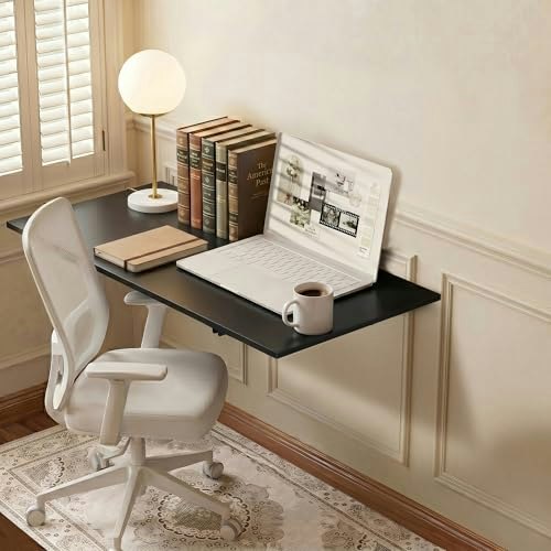 Goylser 35" x 20.5" Wall-Mounted Folding Desk: $59.49
