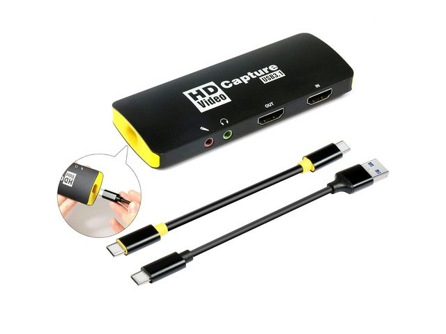 Mirabox USB 3.1 HDMI Video Capture Card: $59.55 Mirabox USB 3.1 HDMI Video Capture Card: $59.55