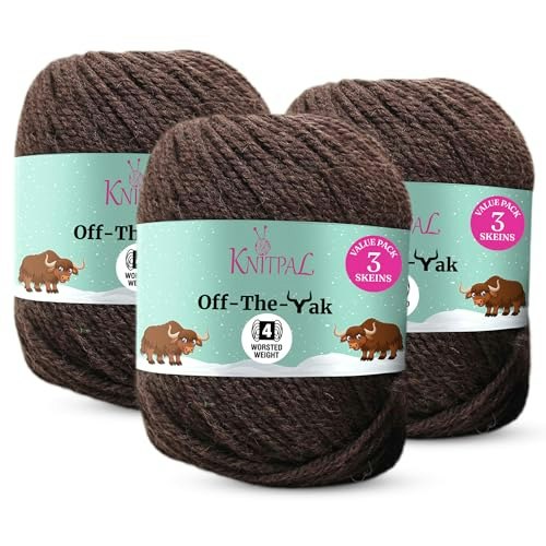 Off-The-Yak Worsted Wool Yarn 3-Pack: $16.14 Off-The-Yak Worsted Wool Yarn 3-Pack: $16.14