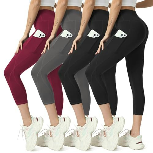 MaaGcc Women's High-Waisted Capri Leggings with Pockets: $21.98 MaaGcc Women's High-Waisted Capri Leggings with Pockets: $21.98