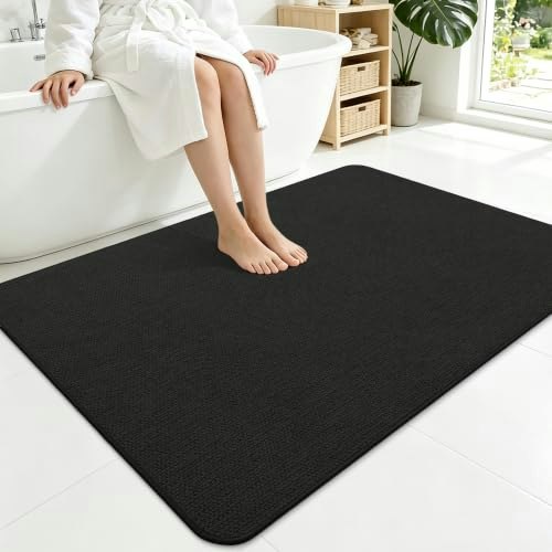 Smiry 40" x 32" Ultra Thin Bath Mat: $42.98 Smiry 40" x 32" Ultra Thin Bath Mat: $42.98