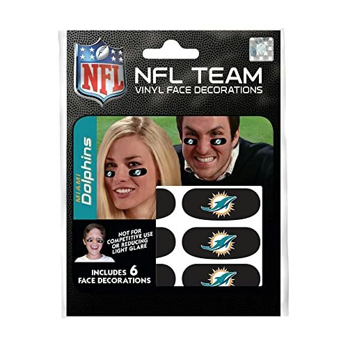 Miami Dolphins Eye Black Stickers: $6.40 Miami Dolphins Eye Black Stickers: $6.40
