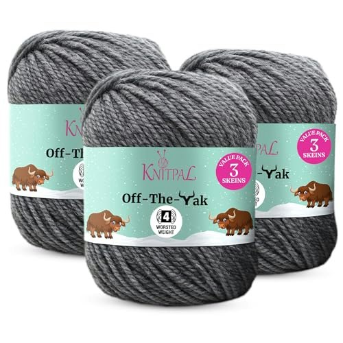 Off-The-Yak Worsted Weight Wool Yarn 3-Pack: $19.33 Off-The-Yak Worsted Weight Wool Yarn 3-Pack: $19.33