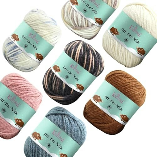 Off-The-Yak Worsted Weight Wool Yarn 7-Pack: $29.53 Off-The-Yak Worsted Weight Wool Yarn 7-Pack: $29.53