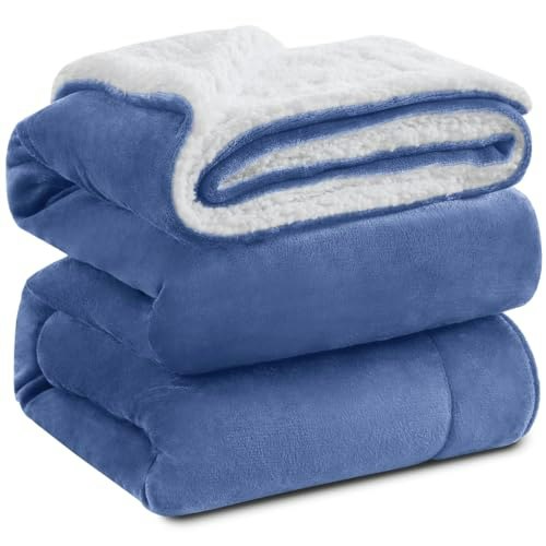 Kawahome Queen Size Sherpa Fleece Blanket: $39.94 Kawahome Queen Size Sherpa Fleece Blanket: $39.94