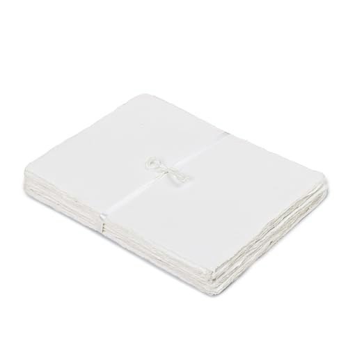 Leather Village 5"x7" Deckled Edge Handmade Watercolor Paper: $14.44 Leather Village 5"x7" Deckled Edge Handmade Watercolor Paper: $14.44