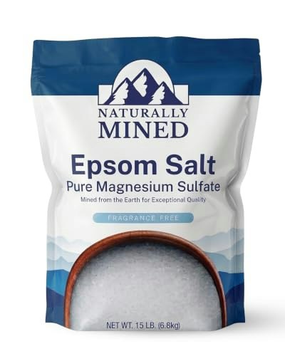 Naturally Mined Epsom Salt 15-lb. Bulk: $25.49 Naturally Mined Epsom Salt 15-lb. Bulk: $25.49