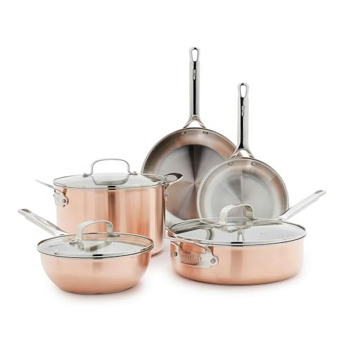 GreenPan x Bobby Flay 8-Piece Copper Clad Cookware Set: $223.99 GreenPan x Bobby Flay 8-Piece Copper Clad Cookware Set: $223.99