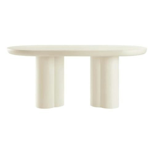 Modway Caspian 72-inch Oval Concrete Dining Table: $777.83 Modway Caspian 72-inch Oval Concrete Dining Table: $777.83