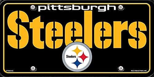 Rico Industries Pittsburgh Steelers Metal Auto Tag: $12.69