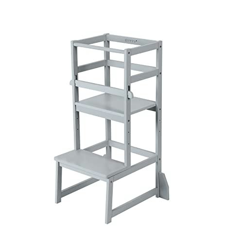Zytty Adjustable Toddler Kitchen Helper Step Stool: $55.73