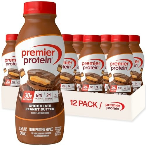 Premier Protein 30g Chocolate Peanut Butter Shake 12-Pack: $19.99 Premier Protein 30g Chocolate Peanut Butter Shake 12-Pack: $19.99