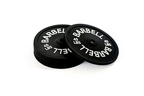 Barbell Bumper Plate Silicone Coasters 6-Pack: $12.99 Barbell Bumper Plate Silicone Coasters 6-Pack: $12.99