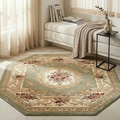 Unique Loom Versailles Collection 7'10" Octagon Area Rug: $139.99