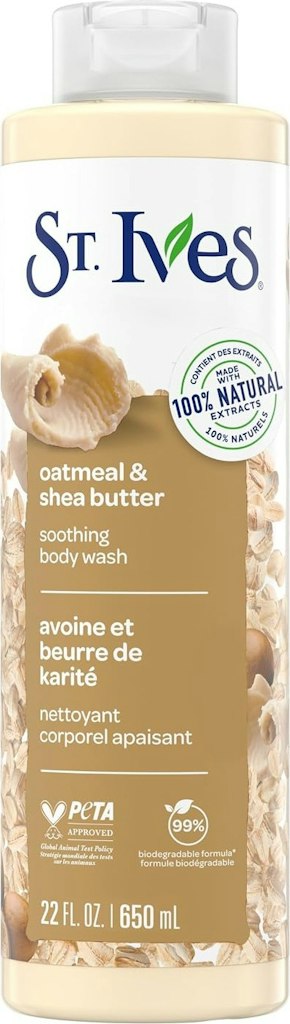 St. Ives 22-oz. Oatmeal & Shea Butter Body Wash: $3.99