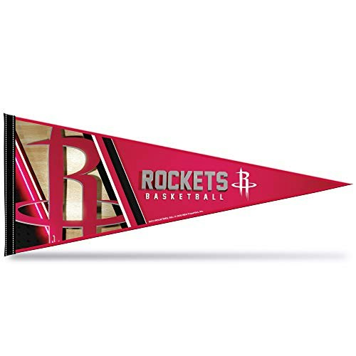 Rico Industries Houston Rockets 12" x 30" Felt Pennant: $9.66 Rico Industries Houston Rockets 12" x 30" Felt Pennant: $9.66