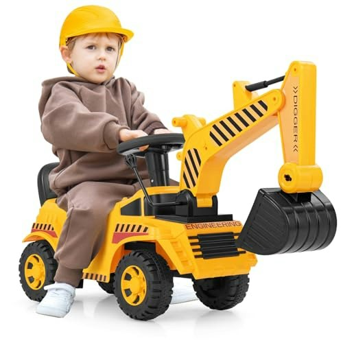 Costzon Ride-On Excavator Toy: $49.49 Costzon Ride-On Excavator Toy: $49.49