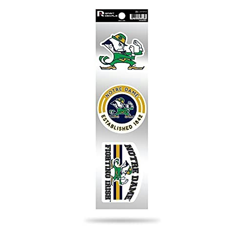 Notre Dame Fighting Irish Retro Spirit Decal 3-Piece Set: $7.49 Notre Dame Fighting Irish Retro Spirit Decal 3-Piece Set: $7.49