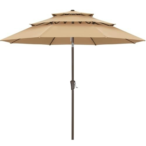 Abccanopy 10-Foot 3-Tier Patio Market Umbrella: $89.05 Abccanopy 10-Foot 3-Tier Patio Market Umbrella: $89.05