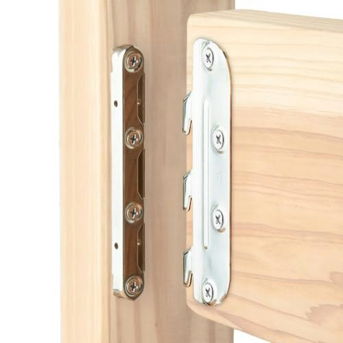 Powertec Surface Mounted Bed Rail Brackets 4-Pack: $12.99 Powertec Surface Mounted Bed Rail Brackets 4-Pack: $12.99