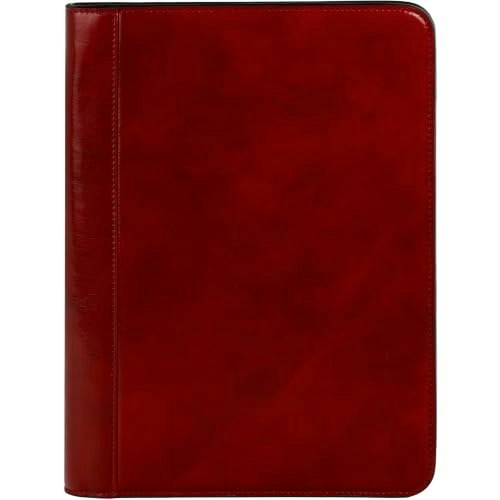 Time Resistance Italian Leather A4 Document Portfolio: $195