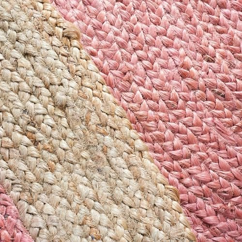 Safavieh NF801P Jute 7-Foot Round Rug: $126.98