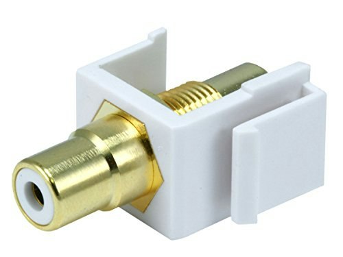 Monoprice Keystone Modular RCA Jack: $1.99 Monoprice Keystone Modular RCA Jack: $1.99
