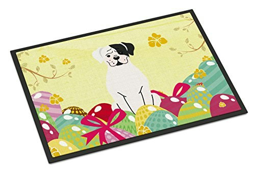 Caroline's Treasures 18\" x 27\" Easter Eggs Boxer Doormat: $29.98 Caroline's Treasures 18\" x 27\" Easter Eggs Boxer Doormat: $29.98