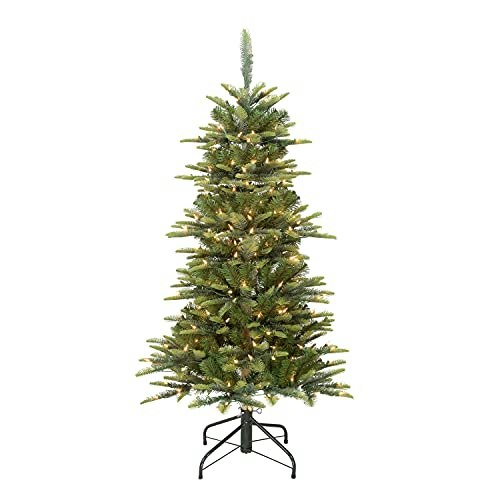 Puleo International 4.5-Foot Pre-Lit Slim Aspen Fir Artificial Christmas Tree: $109.99 Puleo International 4.5-Foot Pre-Lit Slim Aspen Fir Artificial Christmas Tree: $109.99