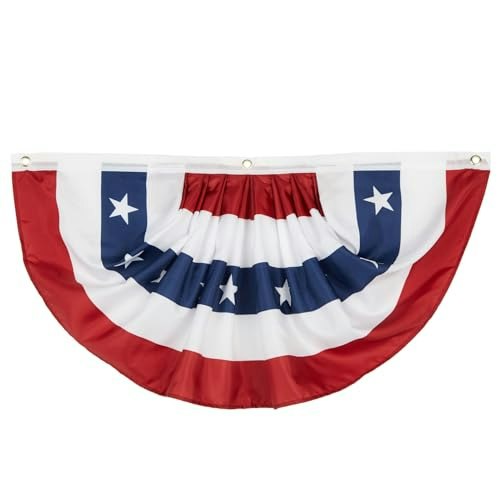 Juvale American Flag Pleated Fan Banner: $12.99 Juvale American Flag Pleated Fan Banner: $12.99