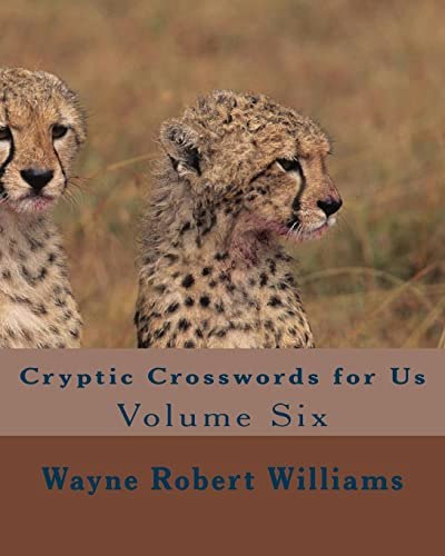 Cryptic Crosswords for Us Volume 6: $9.82