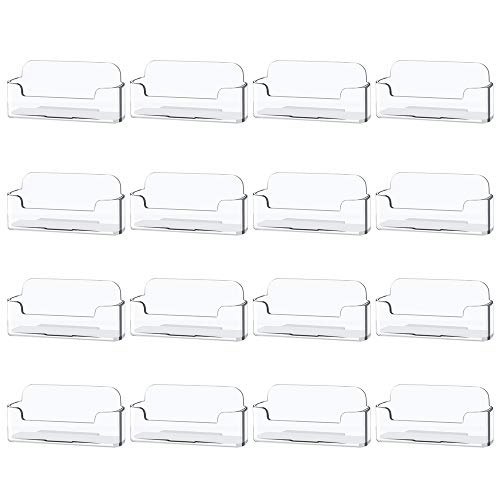 Qizpcer Business Card Holder 16-Pack: $16.99 Qizpcer Business Card Holder 16-Pack: $16.99