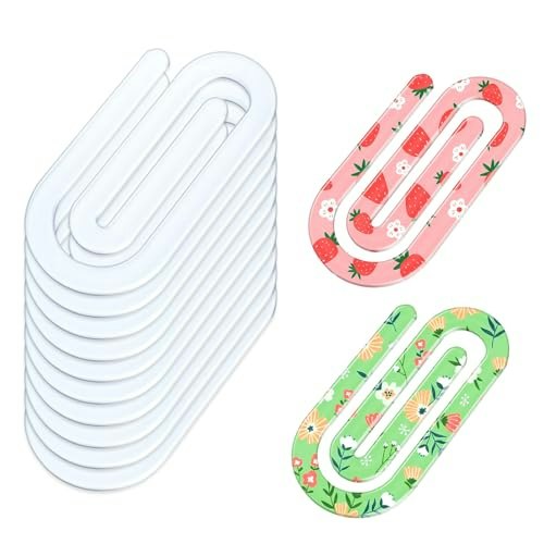Sublimation Acrylic Paper Clips 10-Pack: $8.99 Sublimation Acrylic Paper Clips 10-Pack: $8.99