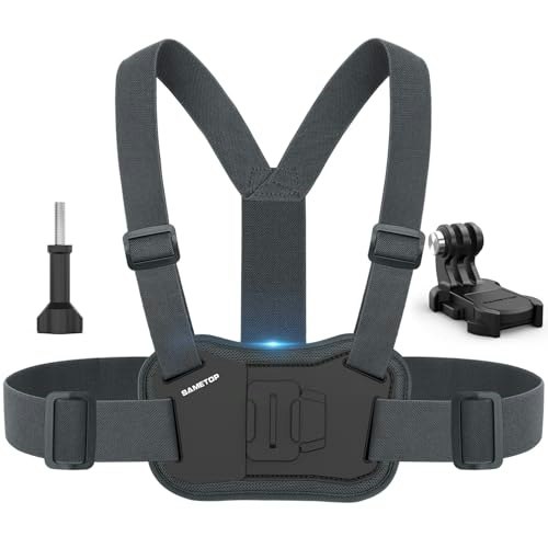 Sametop Chest Mount Harness for Action Cameras: $19.99